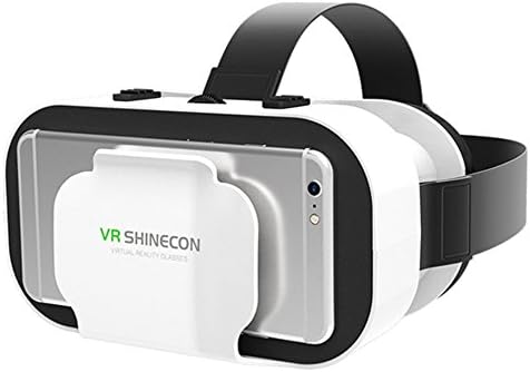 KRTAC Lightweight VR Headset with Adjustable Pupil and Focus Distance for 4 To 7 Inch Smartphones