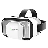 VR Headset 3D VR Glasses Lightweight Virtual Reality Headset with Adjustable Pupil and Focus Distance for IPhone 7 Plus, Samsung, HTC, Android Movies Games and any Phones with Screen 4