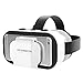 VR Headset Lightweight 3D Viewer Glasses Virtual Reality Headset with Adjustable Pupil and Focus Distance for IPhone 6 7 Plus, Samsung, HTC, Android Movies Games and any Phones with Screen 4