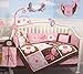 SoHo Pink and Brown Sweetie Garden Baby Crib Nursery Bedding Set 13 pcs included Diaper Bag with Changing Pad & Bottle Case