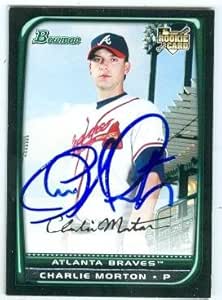 Charlie Morton autographed baseball card (Atlanta Braves ...