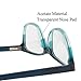 Anti Blue Light Glasses, Acetate Frame Anti Harmful Blue Ray Eyestrain Relieving (Green)
