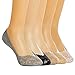 Lace No Show Liners Socks - 5 Pack Christmas Gift Package Women's Low Cut Non-skid Boat Socks