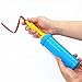 TECH-P®100 Pack 260Q Deluxe Magic Vapor Balloons Pump Set Long Balloons Latex Twisting Balloons for Birthday Wedding Festival Party - 1 Pump & 192 Animal Eye Stickers Included