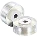 TecUnite 2 Roll Grafting Tape Stretchable Clear Floristry Film 1 Inch (Clear)