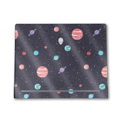 Glossy Glitter Laptop Skin Compatible with Alienware X16 R2 (2024) - Bright Nig…