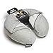 HoodiePillow Travel Pillow Gray - Featured on Shark Tank | Patented Design for Ultimate Comfort