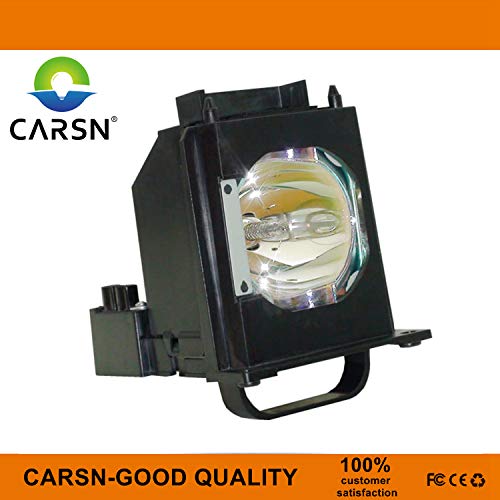 915B403001 915B403A01 TV Replacement Lamp for Mitsubishi WD-60735 WD-60737 WD-60C8 WD-65735 WD-65736 WD-65737 WD-65835 WD-65837 WD-65C8 WD-65C9, Lamp with Housing by CARSN