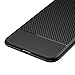 Xiaomi mi8 Case, Landee Ultra Slim with Carbon Fiber Design Phone Case Flexible Scratchproof Protective Cover for Xiaomi Mi 8 - Black