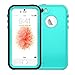 iPhone SE/5/5S Waterproof Case, iThrough iPhone SE/5/5S Underwater Case, Dust Drop Snow Shock Proof, Heavy Duty Protective Carrying Case Cover for iPhone SE 5S 5 (Lake Blue)