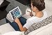 LapGear Heritage Tablet Pillow Stand, Gray Linen