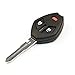 3 buttons (Right groove) No chip refit Keyless uncut Remote fob key Shell case& buttons pad For Mitsubishi lancer 2007-2013/ Endeavor 2007-2011/ Outlander 2007 2008