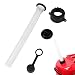 Estink Gas Can Spout,Gas Can Spouts Fuel Container Replacement Spout Gasket Stopper Screw Cap Collar Rear Vent Cap (1 Set) primary