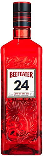 Beefeater 24 London Dry Gin, Premium London Dry Gin, hochwertiger Wacholderschnaps mit ausgewählten Botanicals, 0,7 L