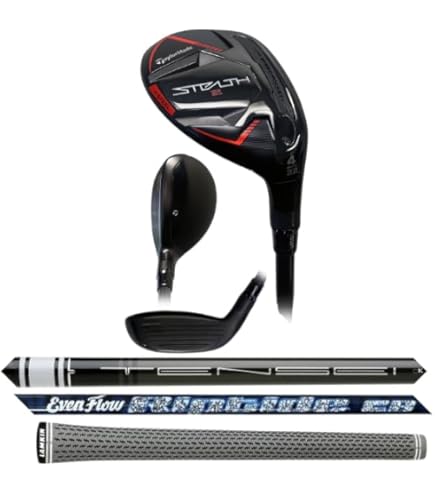 Amazon.com : TaylorMade Stealth 2#4-22* Hybrid, HZRDUS Smoke