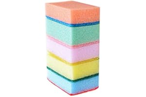 Durability10 PCS/Set Household Dish Wash Cleaning Sponges Colored Sponge Scouring Pads Kitchen Clean Sponges CleanerDurabilit