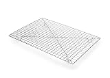 Fox Run 4694 Rectangular Cooling Rack, Iron/Chrome, 10-Inch x 14-Inch