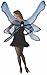 Rubies Women's Fairy Wings Costume Accessory, As Shown, One Size