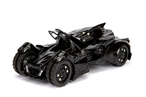 NEW 1:24 DISPLAY JADA TOYS CLASSIS TV SERIES COLLECTION - Black Batman Arkham Knight Batmobile Diecast Model Car By Jada Toys (WITHOUT RETAIL BOX)