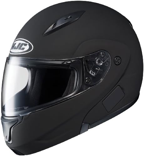 HJC CL-MAXBT II Bluetooth Modular Motorcycle Helmet (Matte Black, X-Large)
