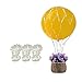Jioong White Hot Air Balloon Nets Centerpiece Netting for 36 inch Balloon Centerpieces - Pack of 3