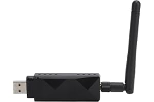 Zyyini Fast and Stable Wireless NetCard AR9271 USB WiFi Adaptor with Detachable Antenna for Improved Internet Speed Compatibl