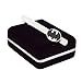 Welen Men's Tie Bar Clip Clasp Personalized Engraving Suit Shirt Wedding Gift (Batman Black)