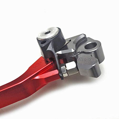 Dirt Bike Brake Clutch Levers Pivot Set for Honda CR125R CR250R 1992-2003 / CR80R CR85R 1998-2007 / CRF125F 2014-2018 - Thumbnail 3