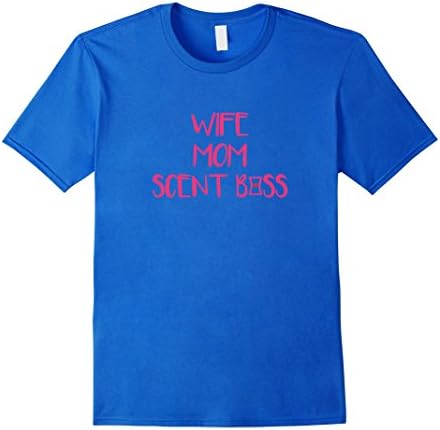Mens Wife Mom Scent Boss Large Royal Blue