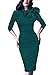 Women's Celebrity 1950s Vintage Retro Bow Cocktail Party Evening Dress 469 GRN 14 Green