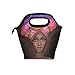 Lunch Bag Tote Bag African American Woman Travel Picnic Organizer Lunch Holder Handbags Lunch Bag Box