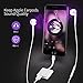 Headphone Adapter for iPhone Splitter 2 in 1 Earphone Jack Aux Audio Charger, Double Dongle Adapter Cable for iPhone 7/7 Plus/8/8 Plus/X/Xs Headset Music＆car Charger＆Remote＆Call Support 10.3 or Laterthumb 3