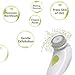 SKINFUN USB Rechargeable Skin Care Electric Massager Face Exfoliator Scrubber Travel Kit Easy Portable Facial Brush,3 Brush Head Scrubber