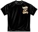 Erazor Bits 100% Cotton Once A Marine Always A Marine T-Shirt, Black Large
