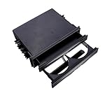 Yosoo Universal Car auto Double Din Radio Pocket Drink Cup Holder+Storage Box