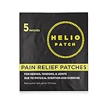 Heliopatch - Pain Remedy Patch (5 ct.) - Electron Donation Patch Relieves Sciatica, Tendonitis, Arthritis, Bursitis and Other Itis's