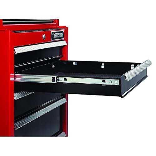 Craftsman 26 In 6 Drawer Heavy Duty Ball Bearing Top Chest Box DIY Red