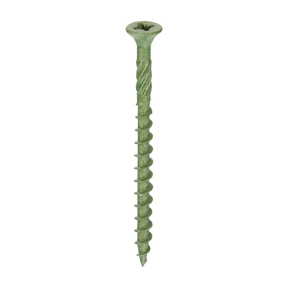 TIMCO Classic Decking Screws - 4.5 x 60 - Exterior - Green - Tub of 1150
