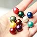 JNMM Pearl Oyster Freshwater Cultured with 10 Mix Color Round Love Wish Oysters with Pearls Inside 10 Colors (6-8mm), Valentines Mothers Day Birthday Pearl Wedding Party (Total 10 Pearls)