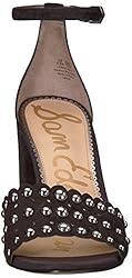 Sam Edelman Women's Yaro Heeled Sandal, Black, 10.5