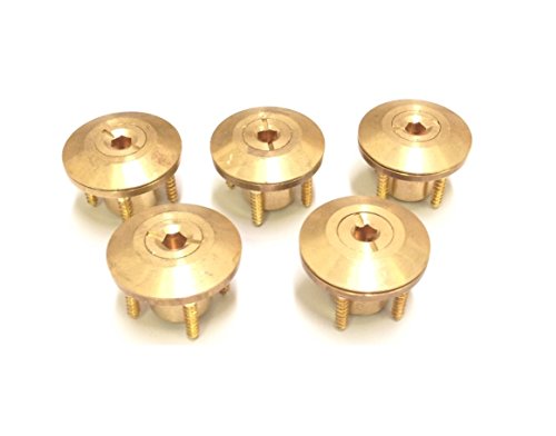 5 Pack Swimming Pool Brass Wood Deck Anchor For Pool Safety Cover