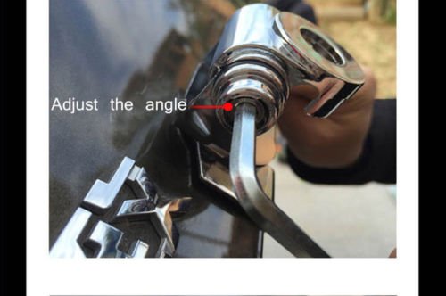 Adjustable Angle Hatchback Door Mount Antenna Car SUV KENWOOD YAESU Mobile Radio - Thumbnail 7