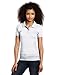Lee womens Stretch Pique polo shirts, White, Small US