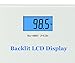 BalanceFrom High Accuracy Basic Digital Bathroom Scale with Backlit Display and Step-On Technology