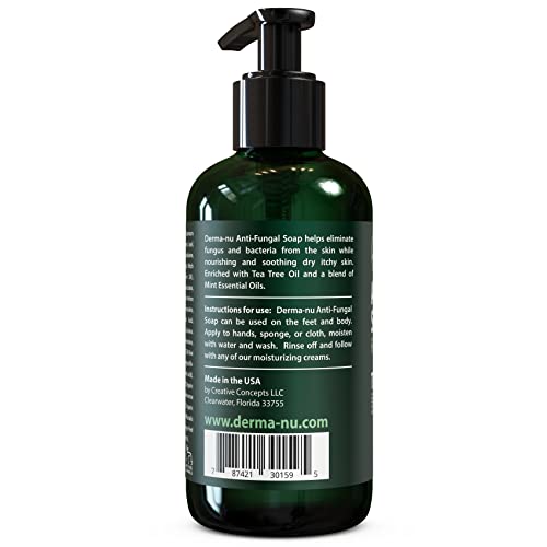 Antifungal Soap and Antibacterial Body Wash Body Acne Wash, Tea Tree