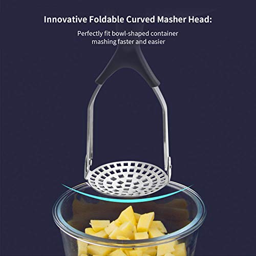 Foldable Mash Potato Masher Stainless Steel Heavy Duty Pricepulse