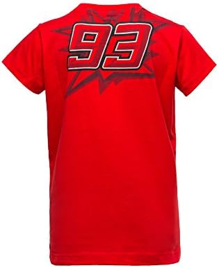Marc Marquez 2018 93 Childrens Red Logo T-Shirt Kids Boys Age 2-11 Honda MotoGP