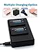 Aream Battery LP-E17, 2-Pack Upgraded LP-E17 Battery Rapid USB Dual Charger for Rebel SL2, T6i, T6s, T7i, EOS M3, M5, M6, EOS 200D, 77D, 750D, 760D, 800D, 8000D, KISS X8i, RP,Digital SLR Camera