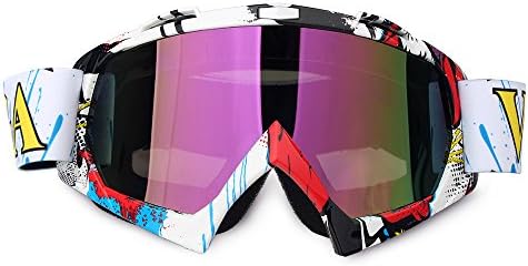 Fodsport Motorcycle Riding Glasses Man/Women Motocross Goggles Glasses Ware MX off Road Helmets Goggles Sport Gafas for Motorcycle A Style