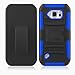 Galaxy S6 Active Case, ZENIC(TM) Hybrid Dual Layer Armor Defender Full-Body Protective Case Cover with Kickstand & Belt Clip Holster Combo for Samsung Galaxy S6 Active All Carriers (Dark Blue)